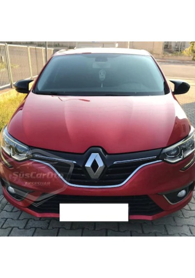 ŞüsCarOto Renault Megane 4 2016 Sonrası Batman Yarasa Ayna Kapağı Piano Black ABS Plastik (00)