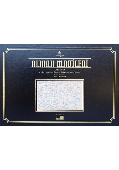 Alman Mavileri(1913-14) 1.dünya Savaşı Öncesi İstanbul Haritaları