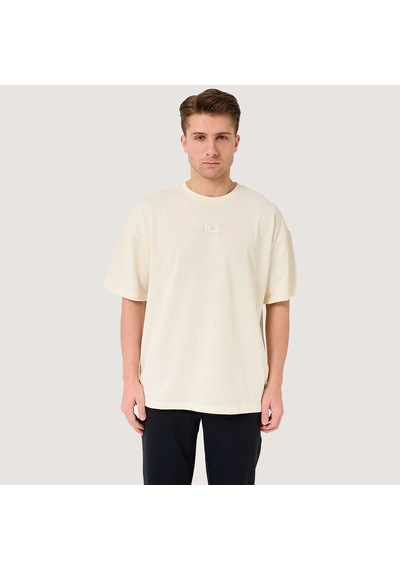 Beyaz Fila Erkek T-shirt Delgado Fam0564 Beyaz