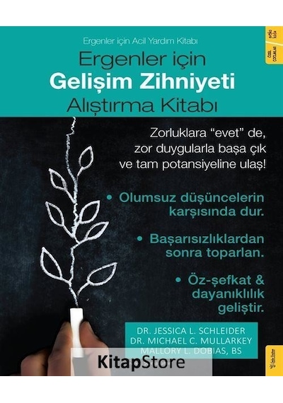 Ergenler İçin Gelişim Zihniyeti Alıştırma Kitabı - Ergenler İçin Acil Yardım Kitabı - Jessica L. Schleider - Sola Kidz