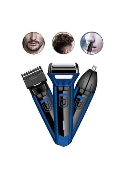 Tıraş Makinesi Saç Sakal Kesme Makinesi 3in1