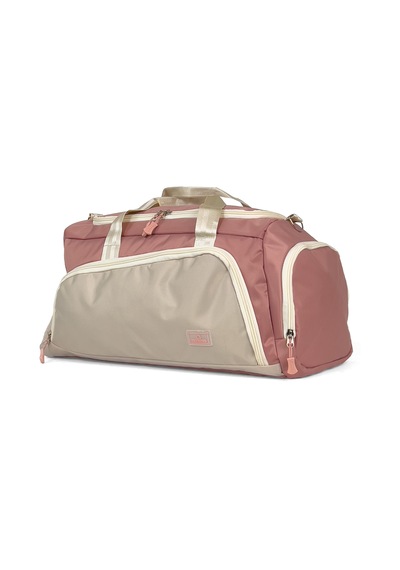 Reymond Luggage Reymond Atlas Çok Gözlü Seyahat Çantası - Omuz Askılı Pudra