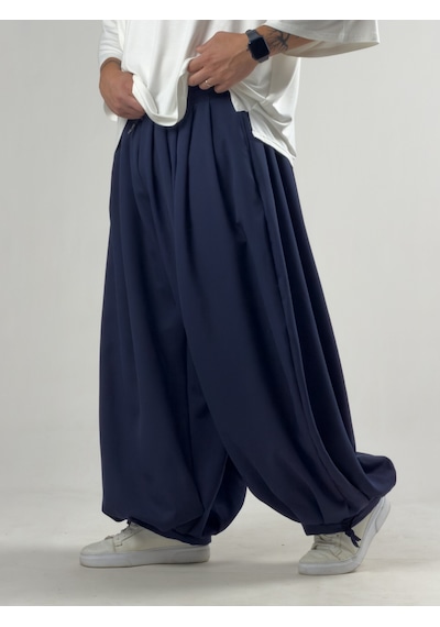 Cocopelli Süper Oversize Lacivert Erkek Jogger Pantolon Coc3232