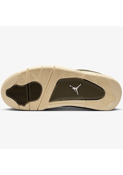 Nike Air Jordan 4 Rm Leather Unisex Sneaker Hakiki Deri Günlük Spor Ayakkabı Haki