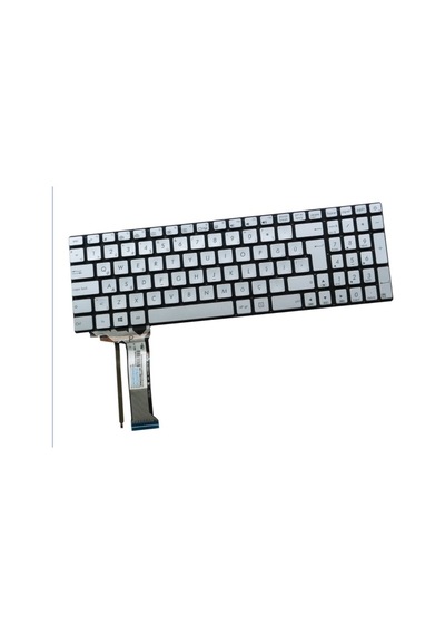 Asus G58, N551j, N751, R555, R561, N552, N752 Notebook Klavyesi Gri Tr Işıklı / Kl0940ld 87568928