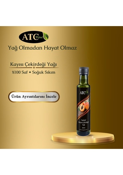 Atc Vital Kayısı Çekirdeği Yağı 250 Ml