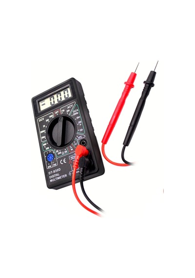 Dt 830d Ac Dc Dijital Akım Voltaj Amper Ölçüm Test Aleti Multimetre- Aumetre Voltmetre