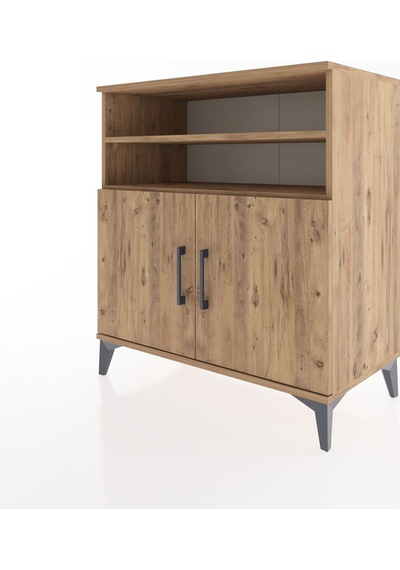 Hyperion Şifonyer 3 Raflı 2 Kapaklı 88x44x96 Çam-çam Çam