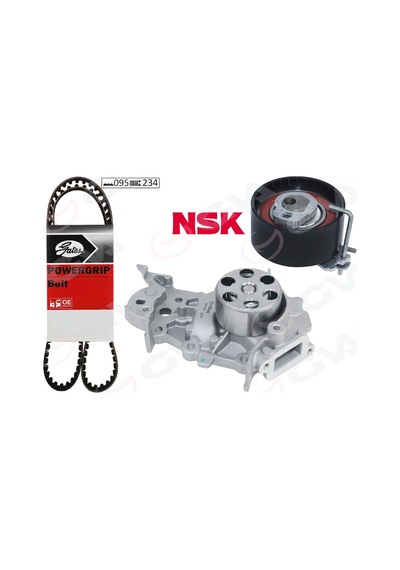 Gva Devirdaimli Eksantrik Gergi Kiti 095x234 Renault Clıo Iı 98 05 Clıo Iıı 05 12 Clıo Iv 12 19 Gva 59wpk1425g 119a01820r
