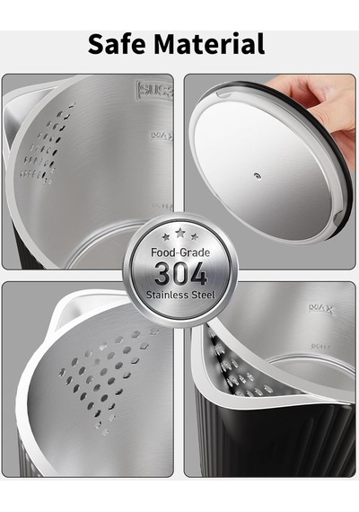 Fourward 1.7 L 2200 W Paslanmaz Çelik Su Isıtıcı