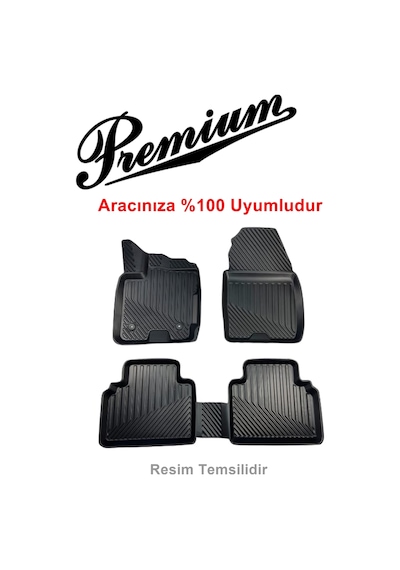 Fiat Fiorino 2007-2022 Araca Özel 3d Oto Paspası