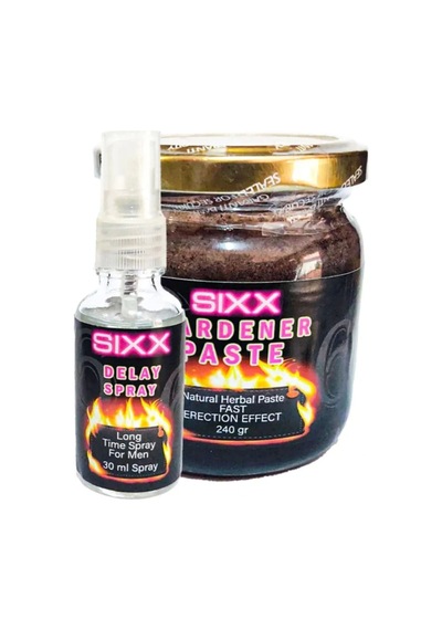 Sixx Anl Relaxer Gel 60 Ml Herbal Paste Doğal Macun 240 Gr