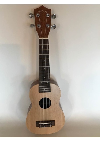 Ahola Maun Ağacı Profesyonel 4 Telli Soprano Ukulele Gitar