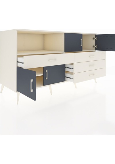Kronos Konsol 2 Raflı 4 Çekmeceli 4 Kapaklı 176x59x99 Aytaşı-antrasit/aytaşı Antrasıt/aytası - Aytası Kronos Konsol 2 Raflı 4 Çekmeceli 4 Kapaklı 176x59x99 Aytaşı-antrasit/aytaşı Antrasıt/aytası - Aytası