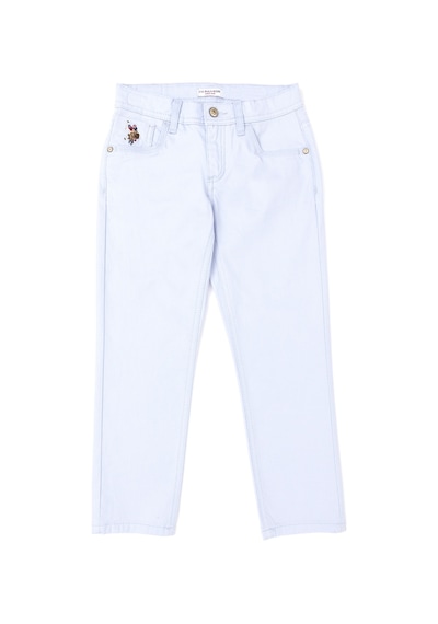 U.s. Polo Assn. Erkek Çocuk Açık Mavi Pantolon Kanvas-chino 50283955-vr003 Mavi