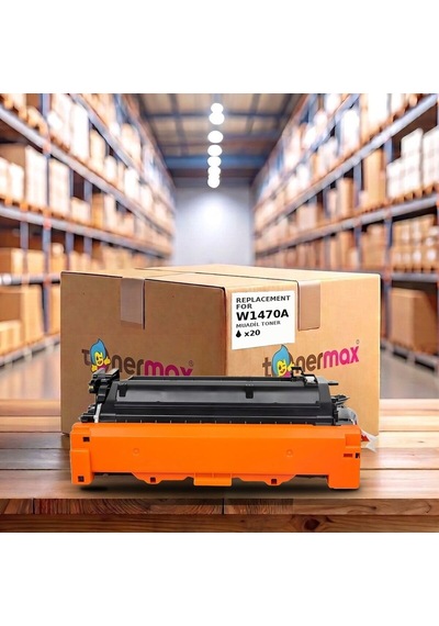 Hp W1470a Çipli Uyumlu  Toner 20'li Paket 1 Koli / M610 / M611 / M612 / M634 / M635 / M636