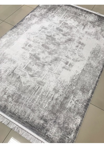 Merinos Halı Elegance 74429 096 Serisi Akrilik Salon Oturma Yatak Odası Halısı Gri - Krem