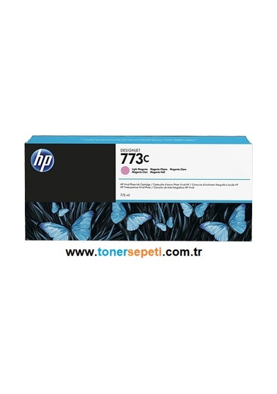 Hp 773C C1Q41A Açık Kırmızı Kartuş Z6600