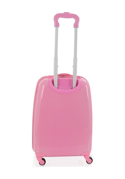 Mçs Group V307 Abs Çocuk Valiz-pembe - Happy Baskı S18y10001800312 00312 Çok Renkli