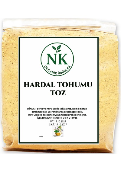 Hardal Tohumu Sarı Toz 25gr