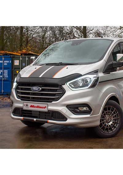 Ford Custom Ön Kaput Rüzgarlığı 2018-2024 Arasına Uyumludur + Kaput Koruyucu