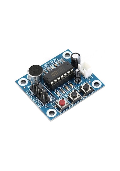 Robizstore-Isd1820 Ses Kayıt Modülü Ses Çalma Modülü 8Ohm 0.5W Hoparlör