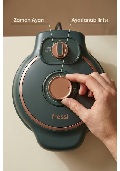 Fressi FR-TM59 1000 W Tost Ve Waffle Makinesi