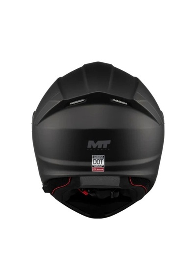 Kask Mt Genesis Sv Pure A1 Mat Siyah