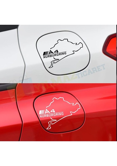 Audi A3 A4 A5 A6 Nürburgring Oto Sticker Araba Yapıştırma Etiket