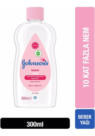 Johnson's Baby 677480 Bebek Yağı 300 ML