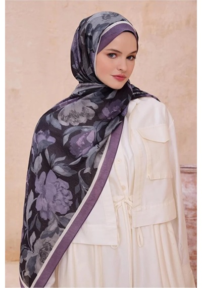 Belli Fresh Sanda Şal - 1362 Mor