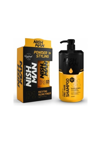 Saç Şekillendirici Toz Wax P1 / 20 Gr X 5 Adet/ + 1250 Ml Tuzsuz Şampuan Hediye
