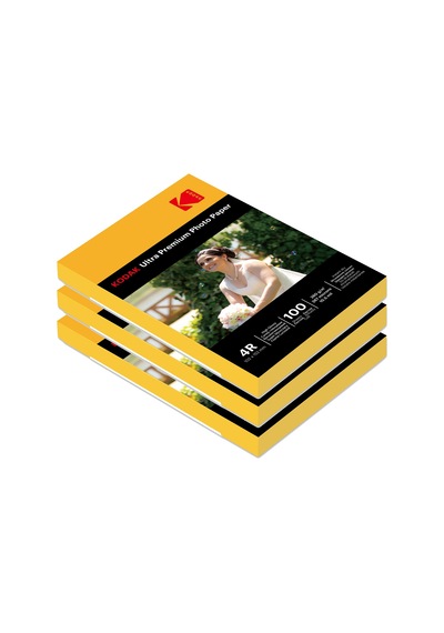 Kodak 260 Gram 10X15Cm 3'lü Paket Parlak Inkjet Fotoğraf Kağıdı