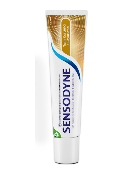 Sensodyne Tam Koruma Ve Beyazlatıcı Diş Macunu 2 x 75 ML