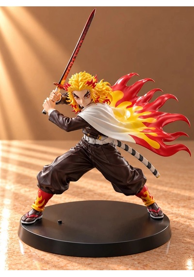 Demon Slayer Kyojuro Rengoku Alev Hashirası Kılıçlı Anime Figürü 16 Cm Alk6594 44 Cats