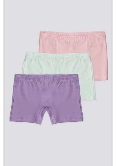 U.s. Polo Assn. Kız Çocuk Mor Boxer Mor