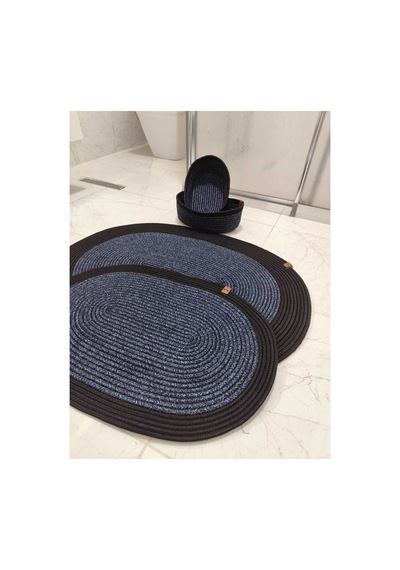 Jüt Hasır 4 Lü Banyo Paspas Takımı Bohem Tarzı Banyo Takımı Paspas:50x80/ 40x60 /sepetler 30x20x10 Kırçılmavi Siyah Kırçılmavi Siyah Jüt Hasır 4 Lü Banyo Paspas Takımı Bohem Tarzı Banyo Takımı Paspas:50x80/ 40x60 /sepetler 30x20x10 Kırçılmavi Siyah Kırçılmavi Siyah