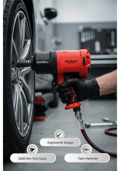 Gaptools Havalı Somun Sökme 3/4