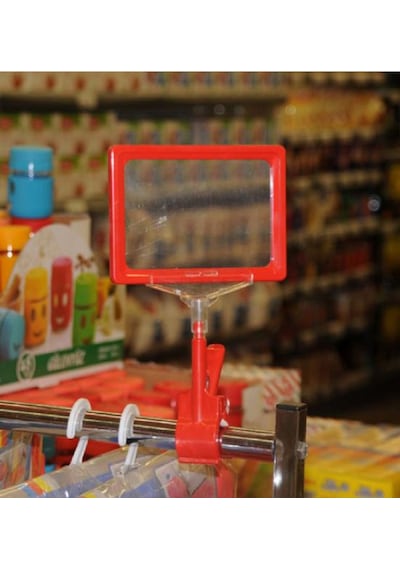 Mandallı Çerçeve Takımı - A/6 15 10,5 Cm Pakette 10 Adet Kırmızı