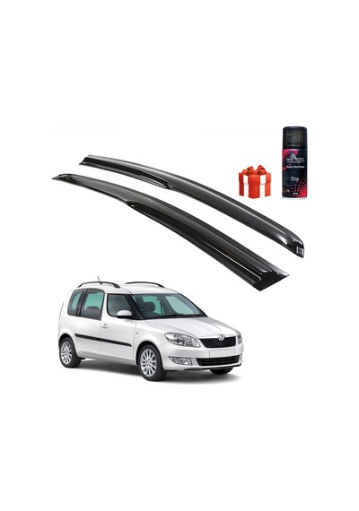 Skoda Roomster Mügen Cam Rüzgarlığı 2007 Sonrası 2 Li Takım+koku