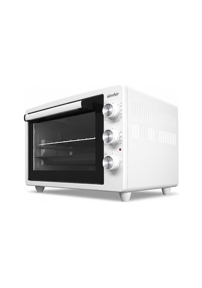 Simfer 3423 Beyaz 34 L Statik 4 Progamlı Mini / Midi Fırın