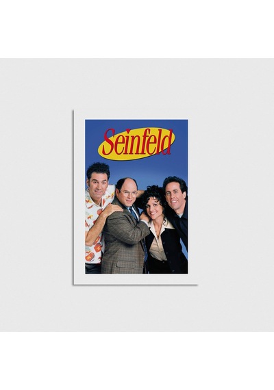 Seinfeld Dizi Posteri Çerçevesiz Poster Duvar Dekorasyonu Pn11p468