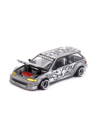 1/64 Model Araç Kaidohouse Civic Ef Kaido Manga V1