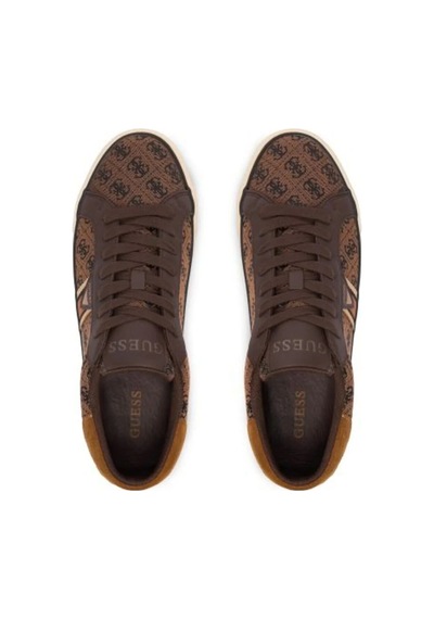 Guess Davor Erkek Sneaker Fmpdavfal12 Kahve