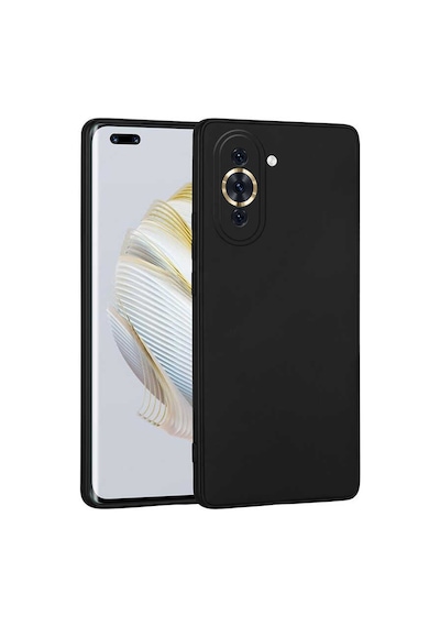 Zore Huawei Nova 10 Pro Kılıf Omsy Premier Silikon Kapak - Siyah