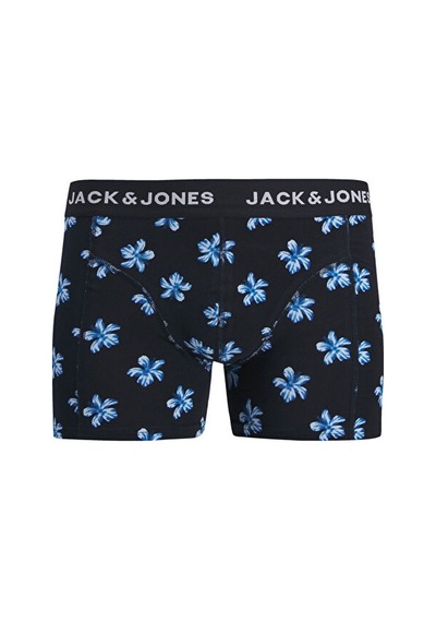 Jack Jones Jaclamıne Flower Trunks 3 Pack Sn Erkek Boxer 3'lü 12301206-sky-captaın Lacivert