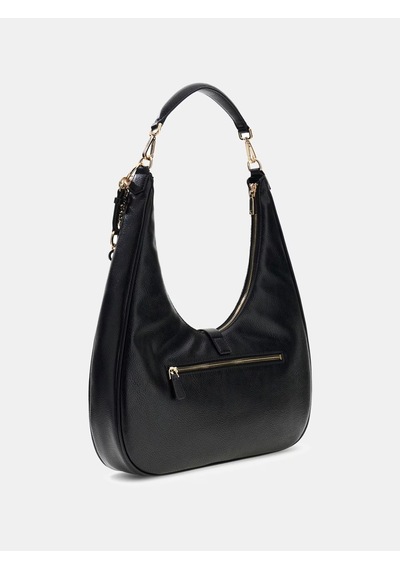 Guess Brooke Hobo Kadın Omuz Çantası Hwbg9897020 Siyah