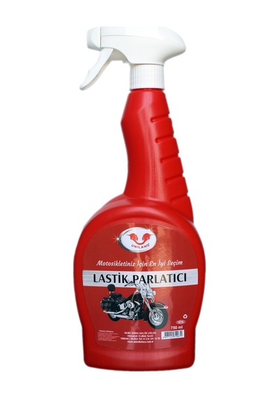Uniland Motosiklet Lastik Parlatıcı 750 Ml+Temizleme Süngeri