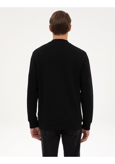 Pierre Cardin Erkek Siyah Sweatshirt 50316633-vr046