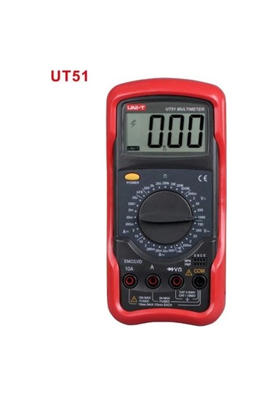 Unı-t Ut 51 Dijital Multimetre Ölçü Aleti Ut51 Ut-51